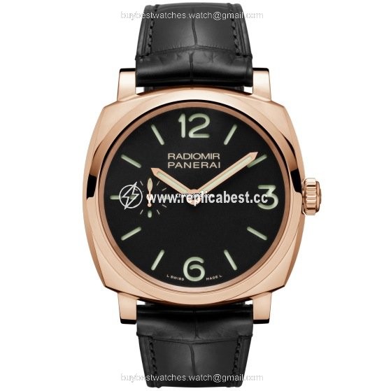 Panerai Radiomir 1940 3 Days Mens watch Unisex Manual winding Red gold PAM 00575