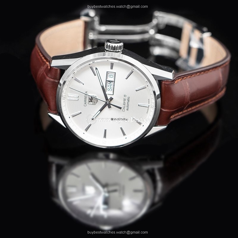 TAG Heuer Carrera Calibre 5 Mens watch Unisex Automatic Steel WAR201B.FC6291
