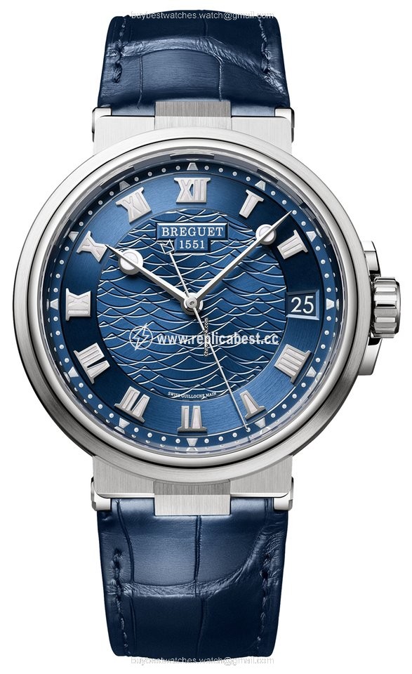 Breguet Marine Mens watch Unisex Automatic White gold 5517bb y2 9zu