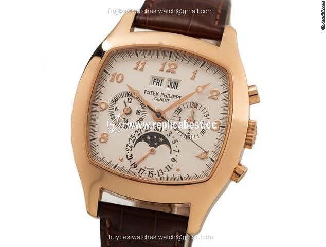 Patek Philippe Mens watch Unisex Manual winding Rose gold 5020R-013
