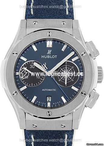 Hublot Classic Fusion Blue Mens watch Unisex Automatic Titanium 521.NE.7170.VR.LGO17