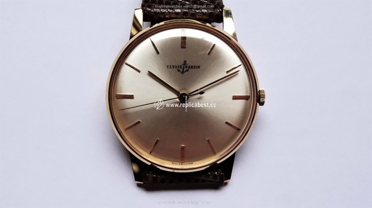 Ulysse Nardin Mens watch Unisex Manual winding Yellow gold 5655 12