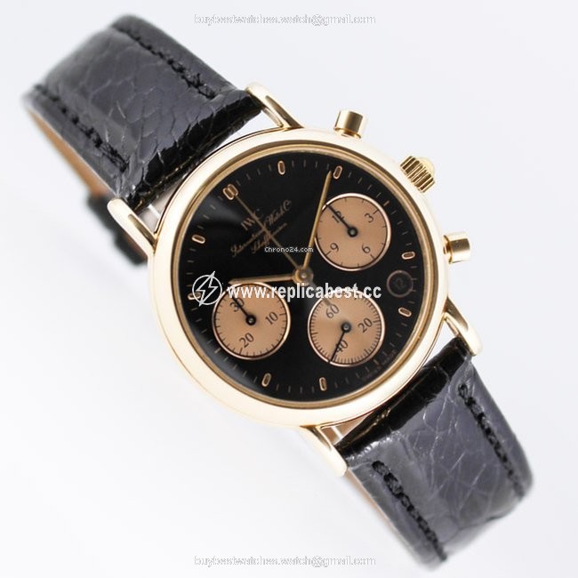 IWC Portofino Chronograph Womens watch Quartz Red gold 3730