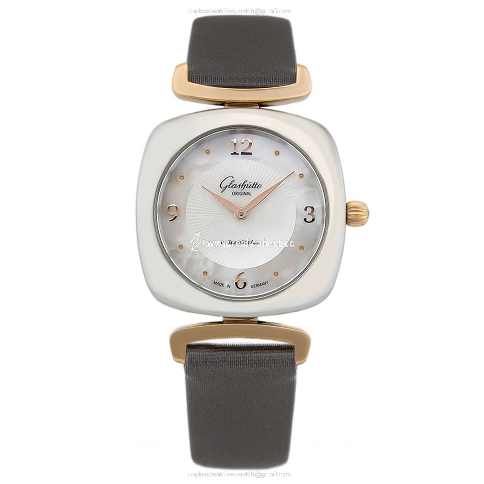 Glashutte Original Pavonina Womens watch Quartz Gold Steel 1-03-02-03-06-34 or 103-02-03-06-34