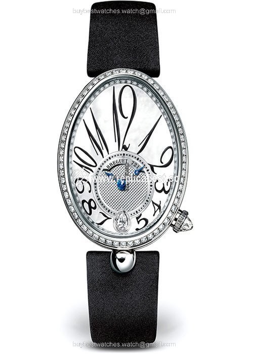 Breguet Reine de Naples Womens watch Automatic White gold 8918BB 58 864 D00D