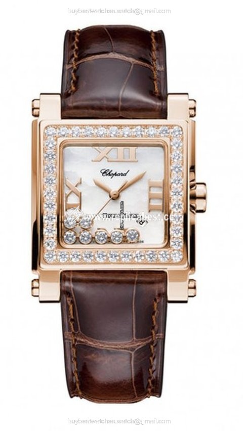 Chopard Happy Sport Womens watch Quartz Rose gold 275321-5002