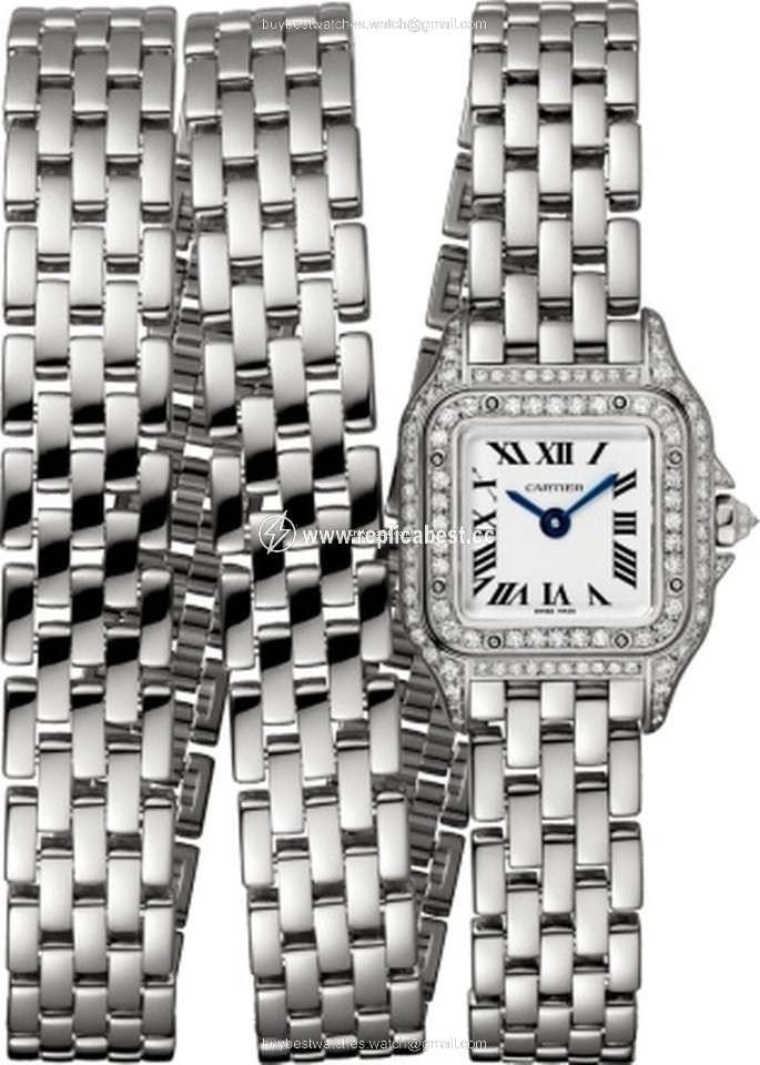 Cartier Panthere Womens watch Quartz White gold WJPN0011