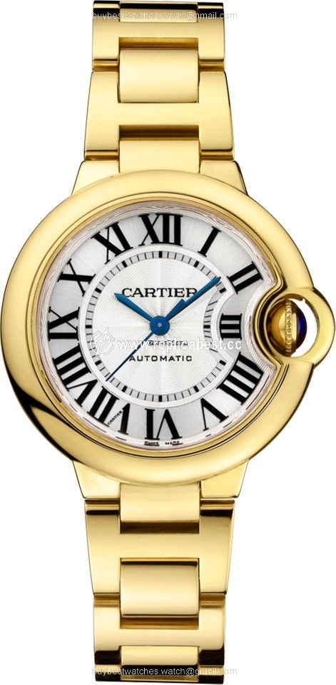 Cartier Ballon Bleu 33mm Womens watch Automatic Yellow gold WGBB0005