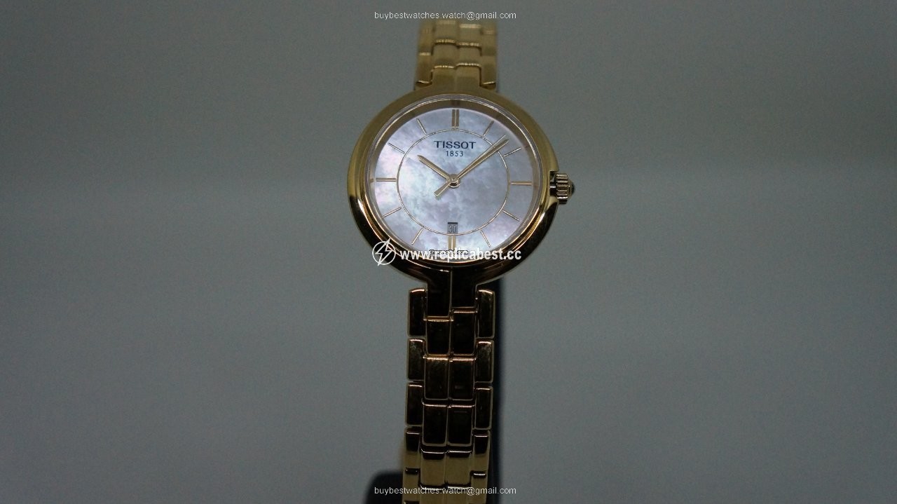 Tissot Flamingo Womens watch Quartz Steel T094.210.33.111.00