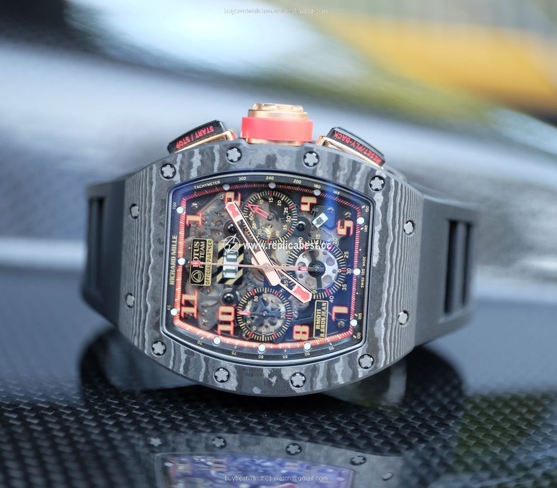 Richard Mille RM 011 Mens watch Unisex Automatic RM011 NTPT.Rose