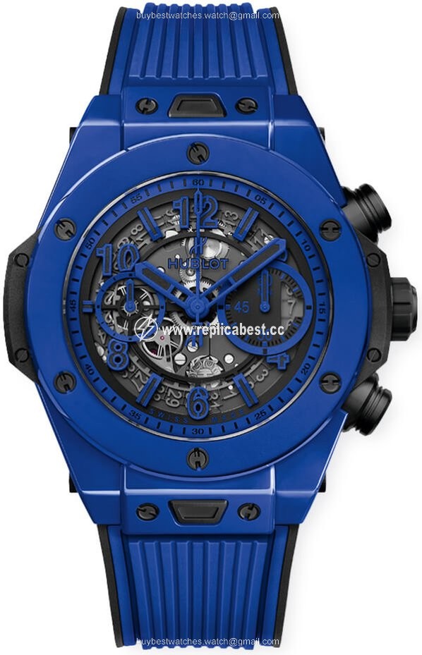 Hublot Big Bang Unico Mens watch Unisex Automatic Ceramic 411.ES.5119.RX Blue Magic