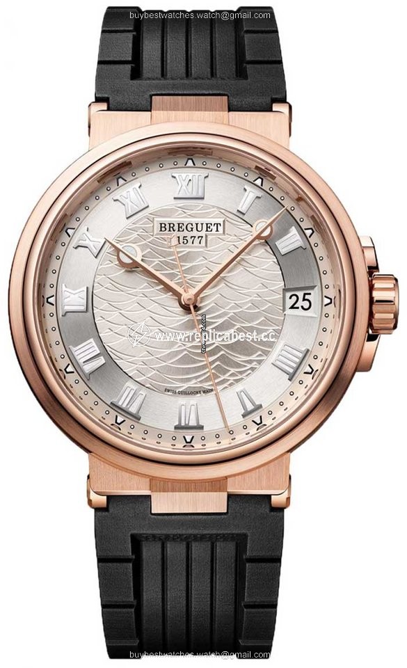 Breguet Marine Mens watch Unisex Automatic Rose gold 5517BR 12 5ZU