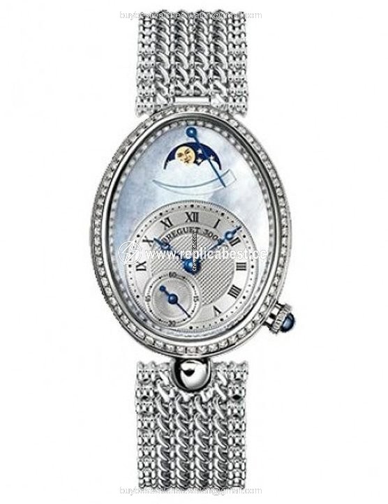 Breguet Reine de Naples Automatic White gold 8908BB 52 J20 D000