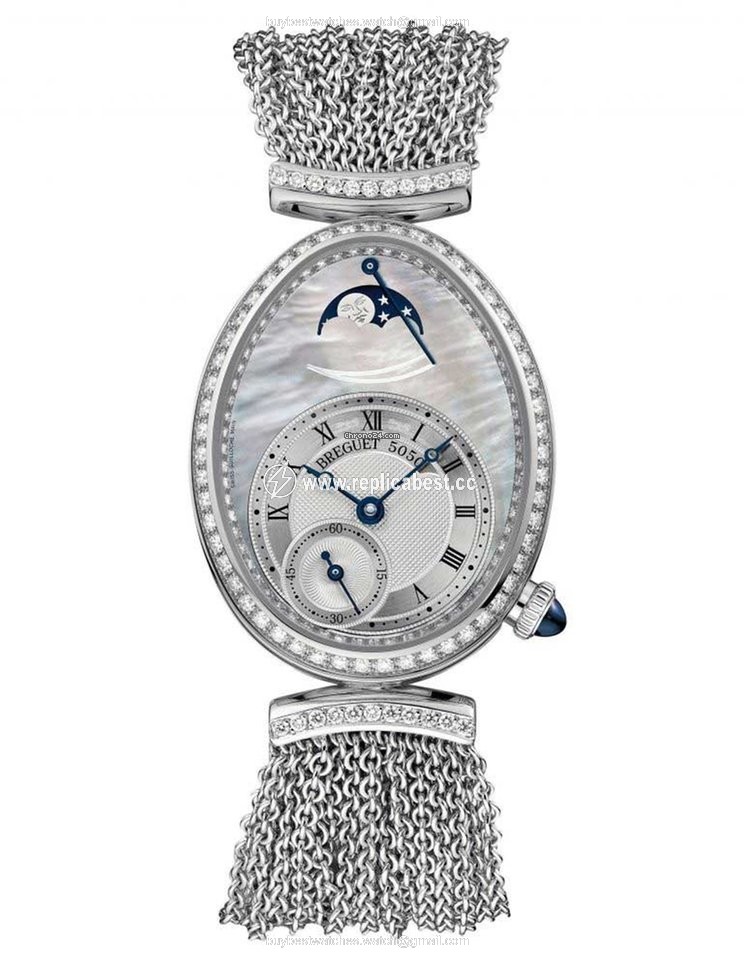 Breguet Reine de Naples Automatic White gold 8908BB 5T J70 D0DD