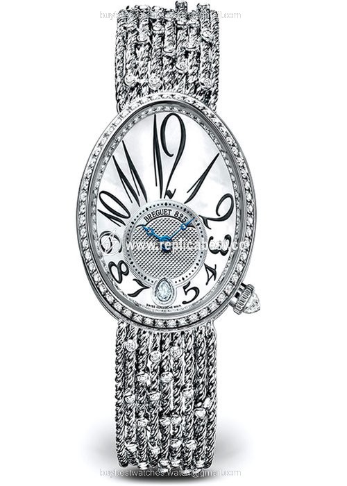 Breguet Reine de Naples White gold 8918BB 58 J31 D0DD