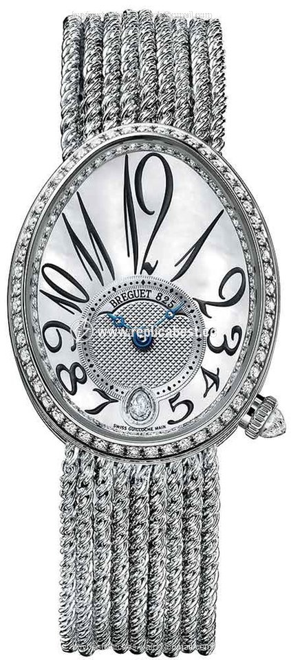 Breguet Reine de Naples White gold 8918BB 58 J39 D00D