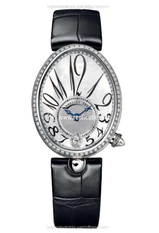 Breguet Reine de Naples White gold 8918BB 58 964 D00D