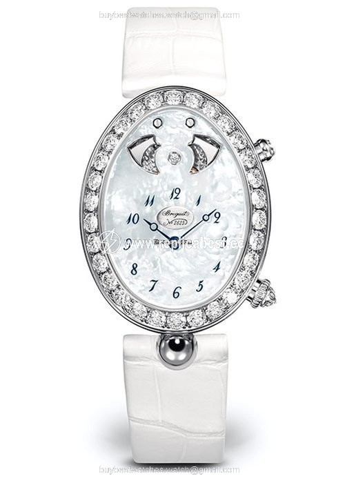 Breguet Reine de Naples Womens watch Automatic White gold 8978BB 58 974 D00D
