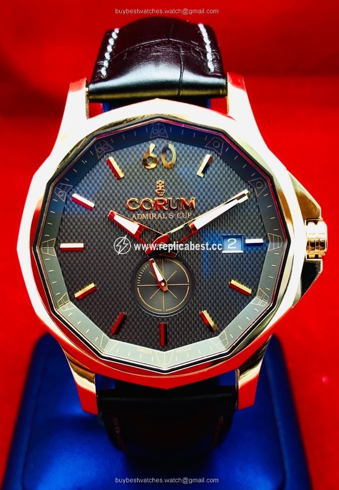Corum Admirals Cup Legend 42 Mens watch Unisex Automatic Rose gold 395.101.55 0001 AK12