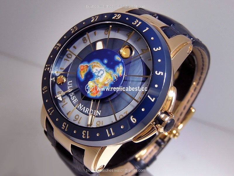 Ulysse Nardin Moonstruck Mens watch Unisex Automatic Rose gold 1062-113