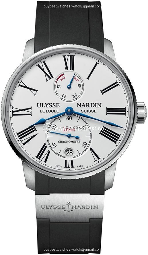 Ulysse Nardin Marine Torpilleur Mens watch Unisex Automatic Steel 1183-310-3 40