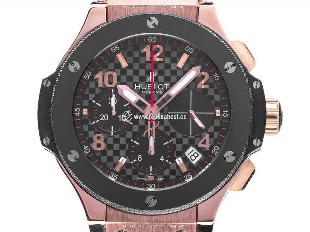 Hublot Big Bang 41 mm Mens watch Unisex Automatic Rose gold 341.PB.131