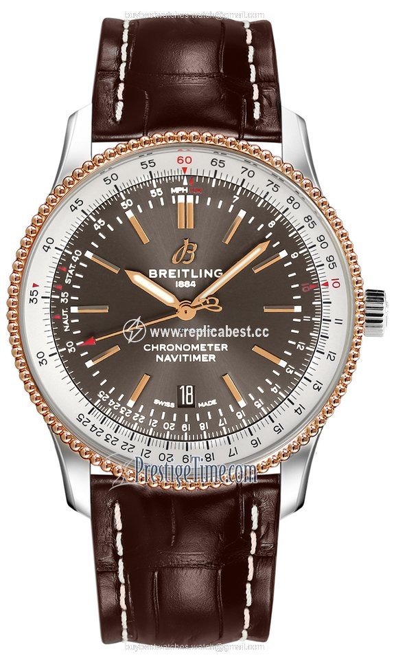 Breitling Navitimer Mens watch Unisex Automatic Gold Steel u17326211m1p2