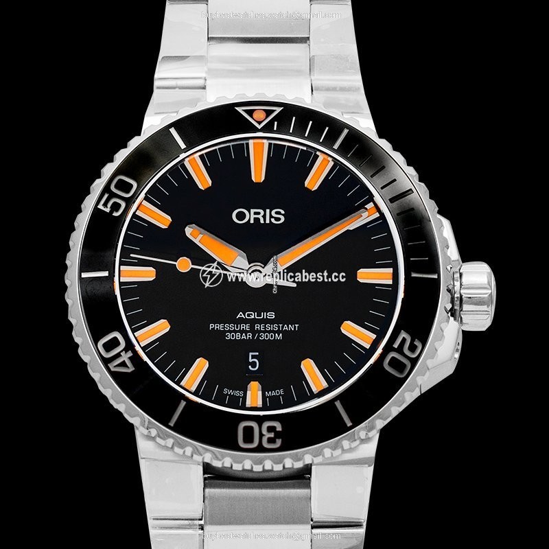 Oris Aquis Date Mens watch Unisex Automatic Steel 01 733 7730 4159-07 8 24 05PEB