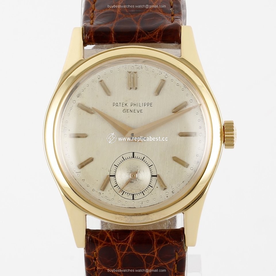 Patek Philippe Calatrava Manual winding Rose gold 2483