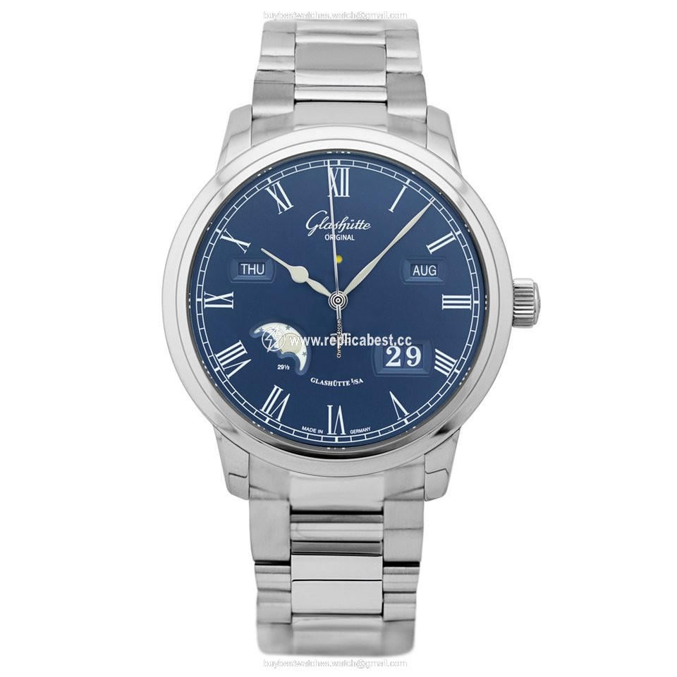 Glashutte Original Senator Perpetual Calendar Mens watch Unisex Automatic Steel 100-02-07-12-70