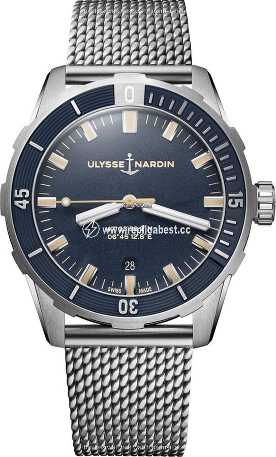 Ulysse Nardin Mens watch Unisex Automatic Steel 8163-175-7MIL 93