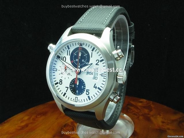 IWC Pilot Double Chronograph Automatic Steel 371803