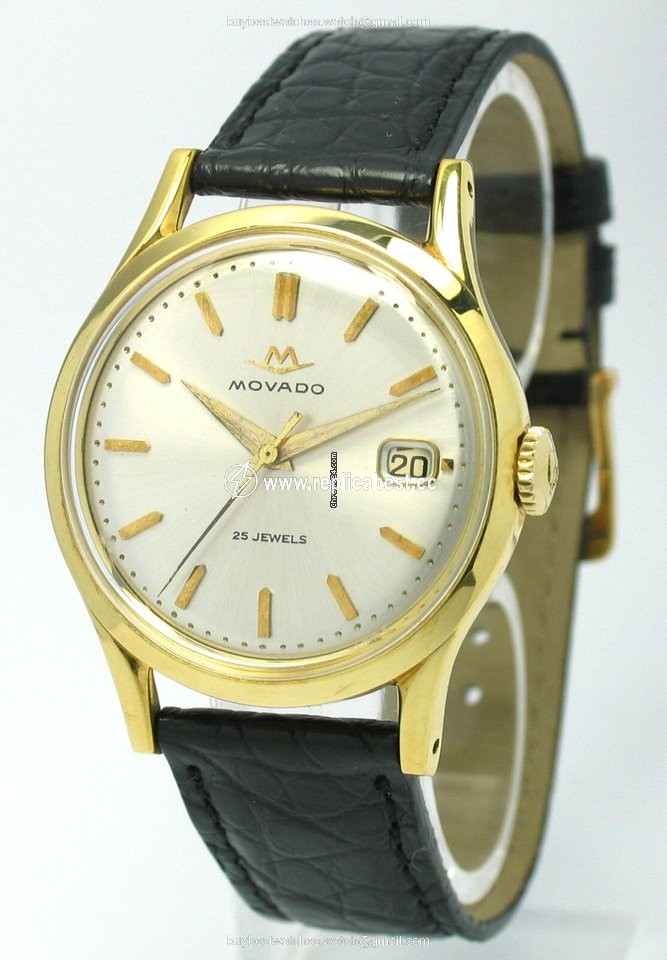 Movado Mens watch Unisex Automatic Yellow gold 1279