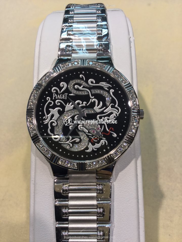 Piaget Dancer Mens watch Unisex Manual winding White gold G0A32194