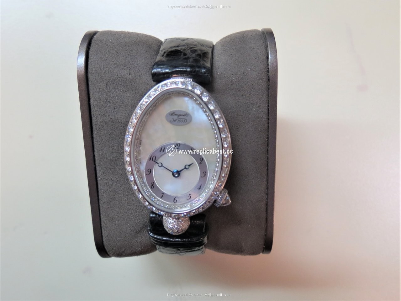 Breguet Reine de Naples Womens watch Automatic White gold 8928BB 58 844 DD0D