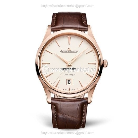 Jaeger-LeCoultre Master Ultra Thin Date Mens watch Unisex Automatic Rose gold Q1232510