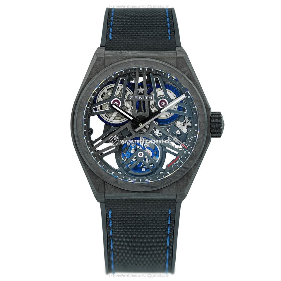 Zenith Mens watch Unisex Manual winding Carbon 10.9000.4805 78.R916