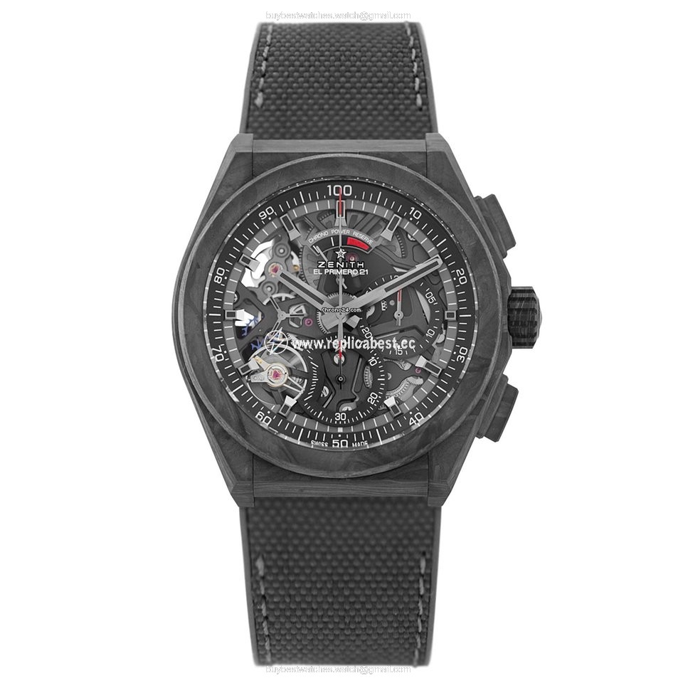 Zenith Defy El Primero Mens watch Unisex Automatic Carbon 10.9000.9004 96.R782