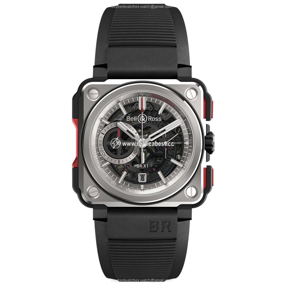 Bell & Ross BR-X1 Mens watch Unisex Automatic Titanium BRX1CETIRED