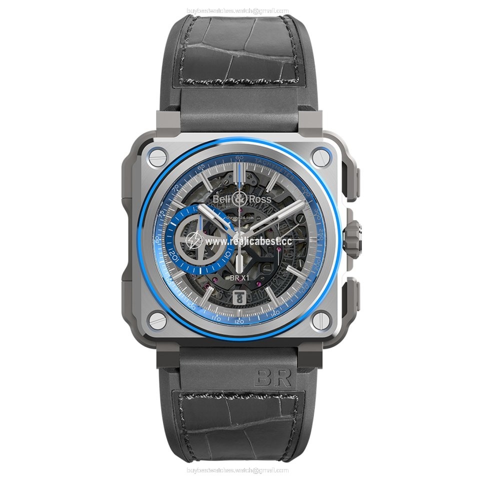Bell & Ross BR-X1 Mens watch Unisex Automatic Titanium BRX1ALTIBLU