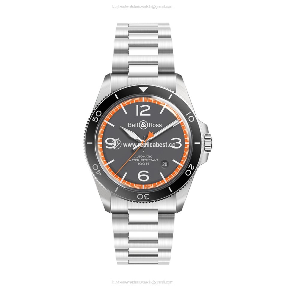 Bell & Ross BR V2 Mens watch Unisex Automatic Steel BRV292ORAST SST