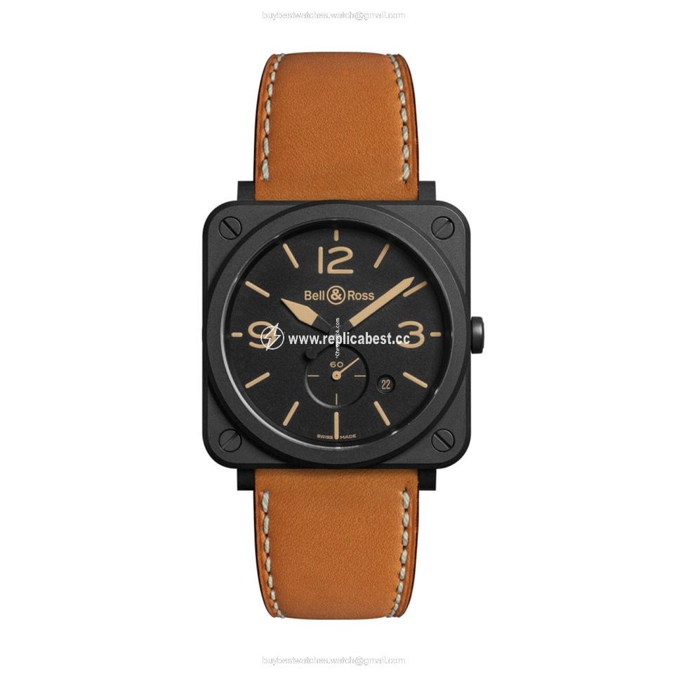 Bell & Ross BR S Mens watch Unisex Quartz Ceramic BRSHERICEM