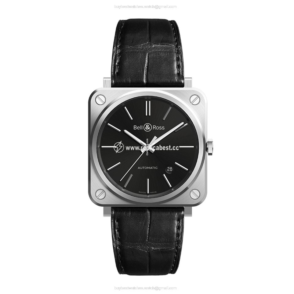 Bell & Ross BR S Mens watch Unisex Automatic Steel BRS92BLCST SCR