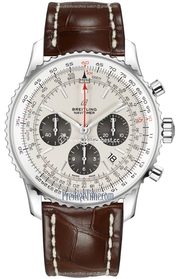 Breitling Navitimer 1 B01 Chronograph 43 Mens watch Unisex Automatic Steel ab0121211g1p2