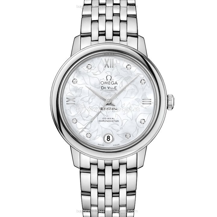 Omega De Ville Prestige Womens watch Automatic Steel 424.10.33.20.55.001
