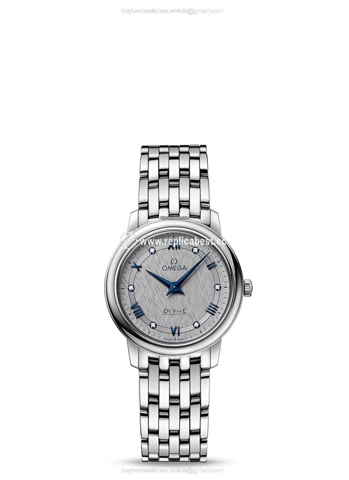 Omega De Ville Prestige Womens watch Quartz Steel 424.10.27.60.56.002