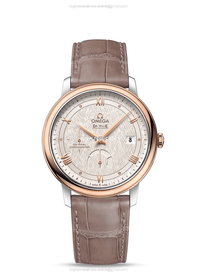 Omega De Ville Prestige Mens watch Unisex Automatic Gold Steel 424.23.40.21.02.001