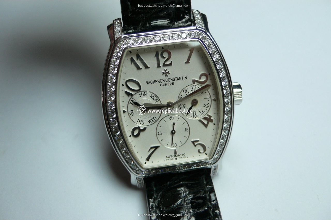 Vacheron Constantin Overseas Mens watch Unisex Automatic White gold 42508