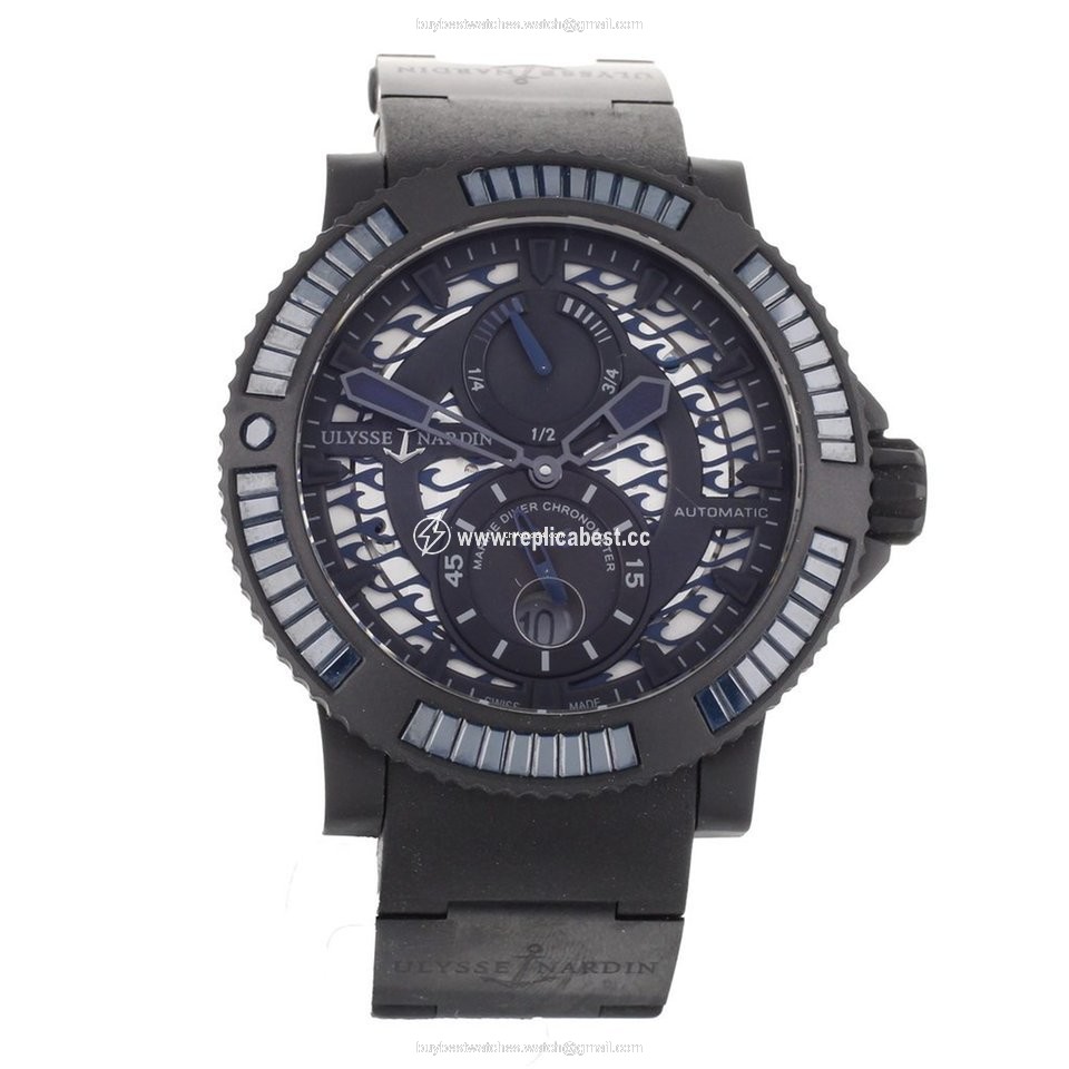 Ulysse Nardin Diver Black Sea Mens watch Unisex Automatic Steel 263-92B3-3C 923