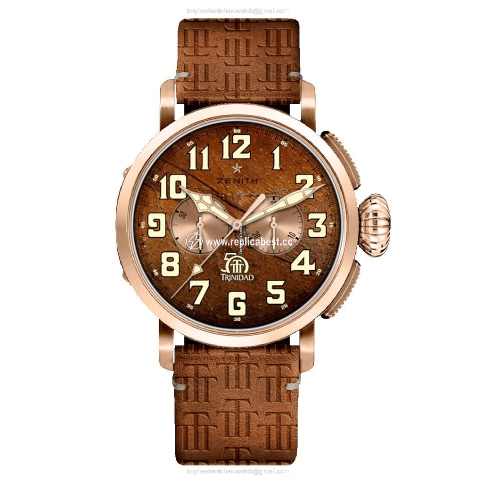 Zenith Pilot Mens watch Unisex Automatic Rose gold 18.2430.4069 77.C811